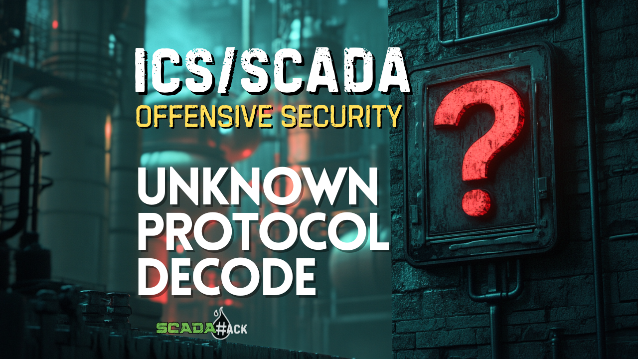 ICS/SCADA Unknown Protocol Decode