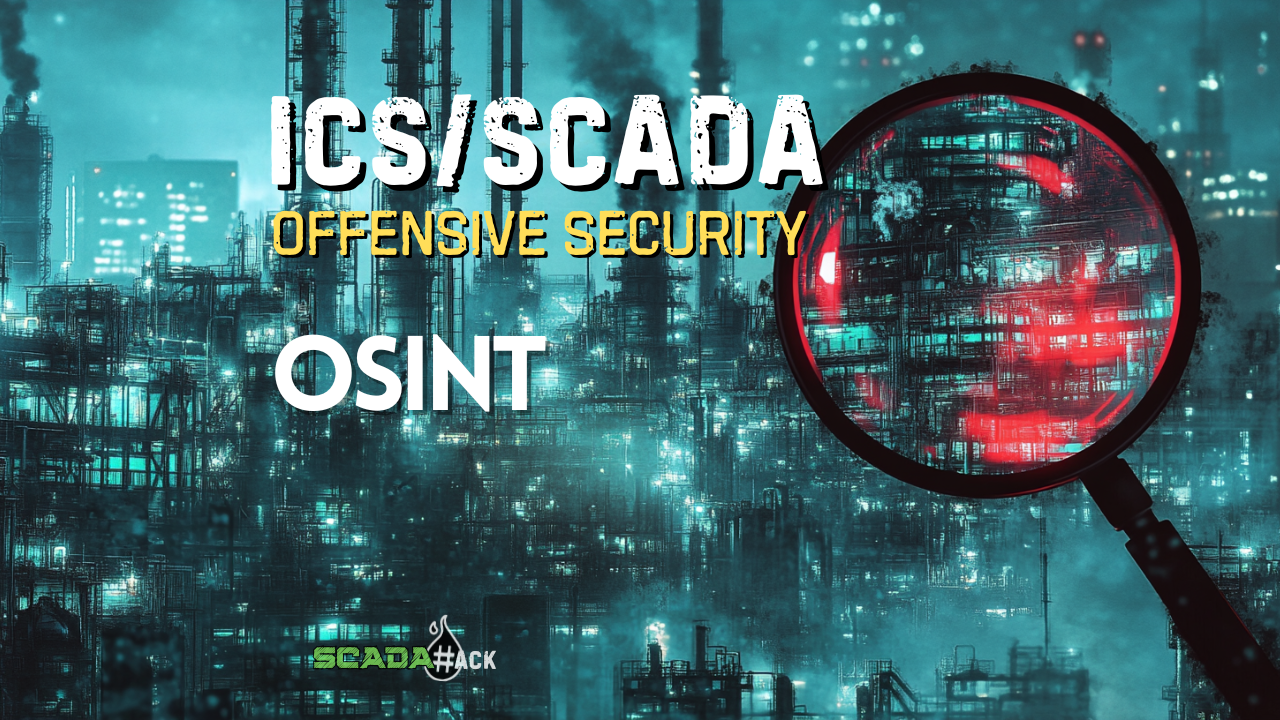 OSINT on ICS/SCADA